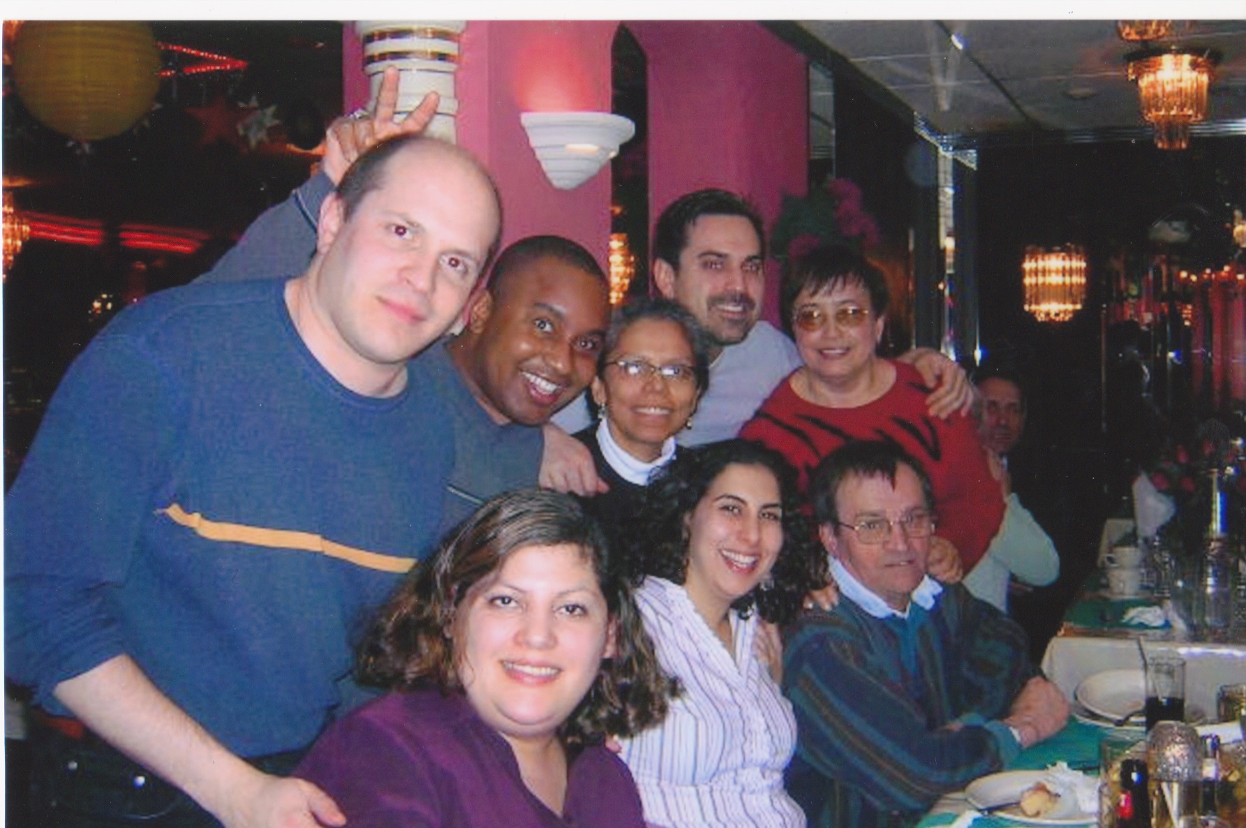 Percy Herold celebrating Kenny Andreys birthday.